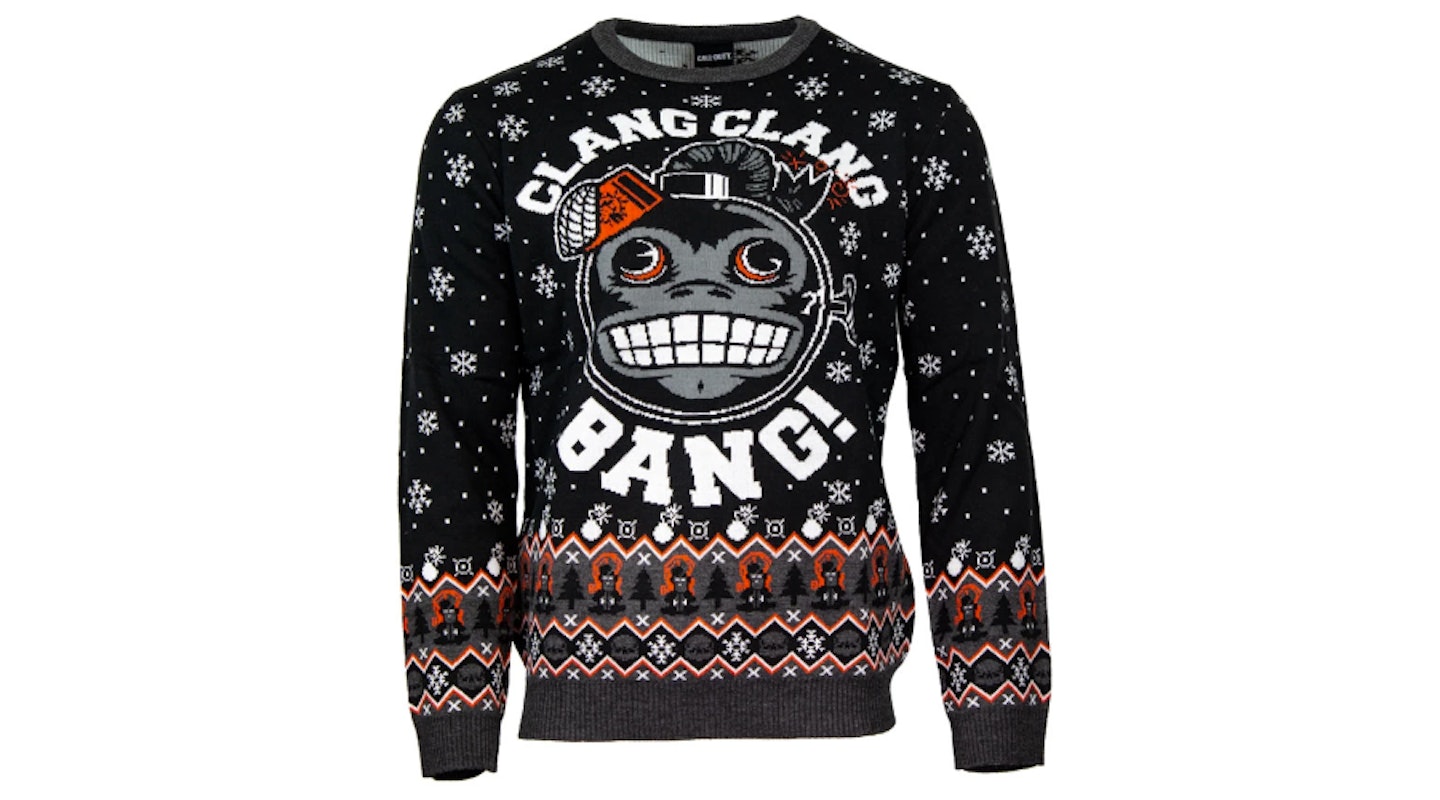 Call Of Duty Monkey Bomb Christmas Jumper, £29.99